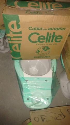 Vaso sanitário acoplado com 2 acionamento de 3/6L