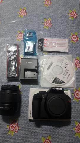 Câmera Canon nova completa