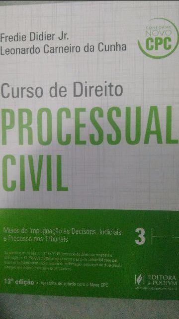 Curso De Direito Processual Civil - V.3  Meios De