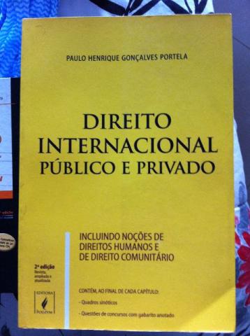 Direito Internacional Público E Privado; Autor: Paulo