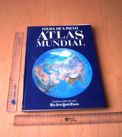 Atlas Geográfico Folha De São Paulo Incompleto Mapas