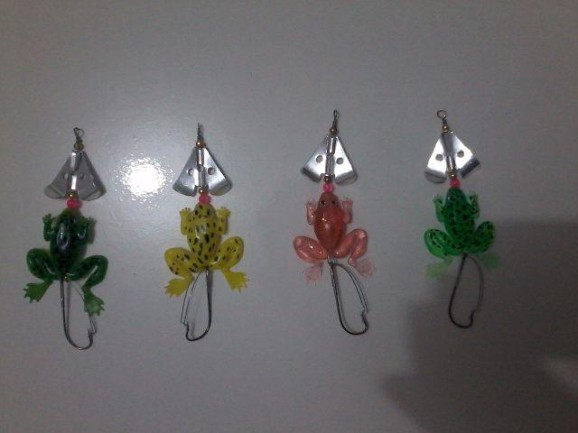 Isca Sapo frog Buzzbait Artificial - Frog Anti Enrosco Buzz