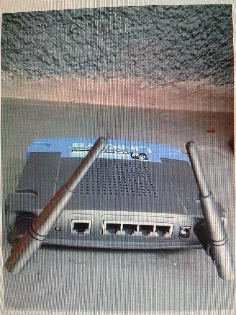 Roteador wi-fi 4 portas wireless-g 2.4 ghz 54 mbps linksys