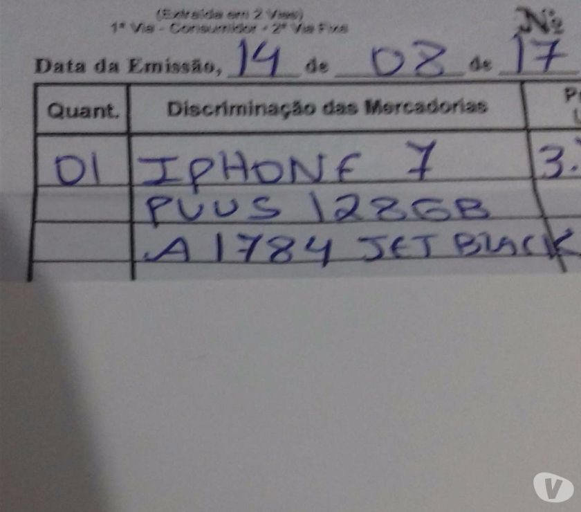 Iphone 7 Plus 128GB Preto Brilhante 3 dias de uso