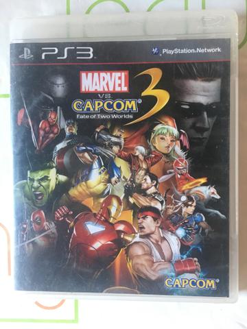 Jogo De PS3 Marvel Vs Capcom 3