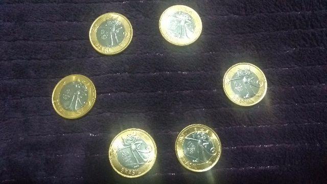 Moedas de um real das Olimpíadas 