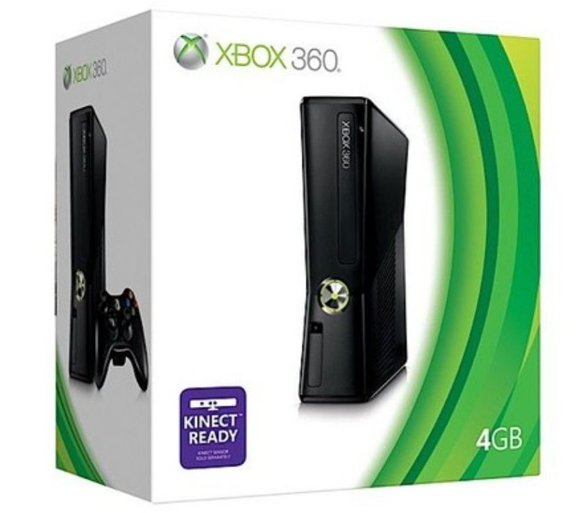 XBox 360 SLIM DESBLQ RGH, 1 CONTROL, 7 JOGOS, ACEITO PLAY 2