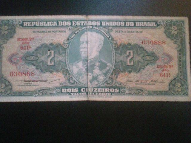 Cedula dois cruzeiros
