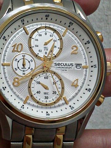 Relógio Seculus seminovo chronograph