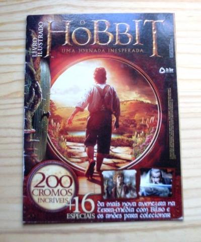 Álbum De Figurinhas - O Hobbit - Com 70 Figurinhas Coladas