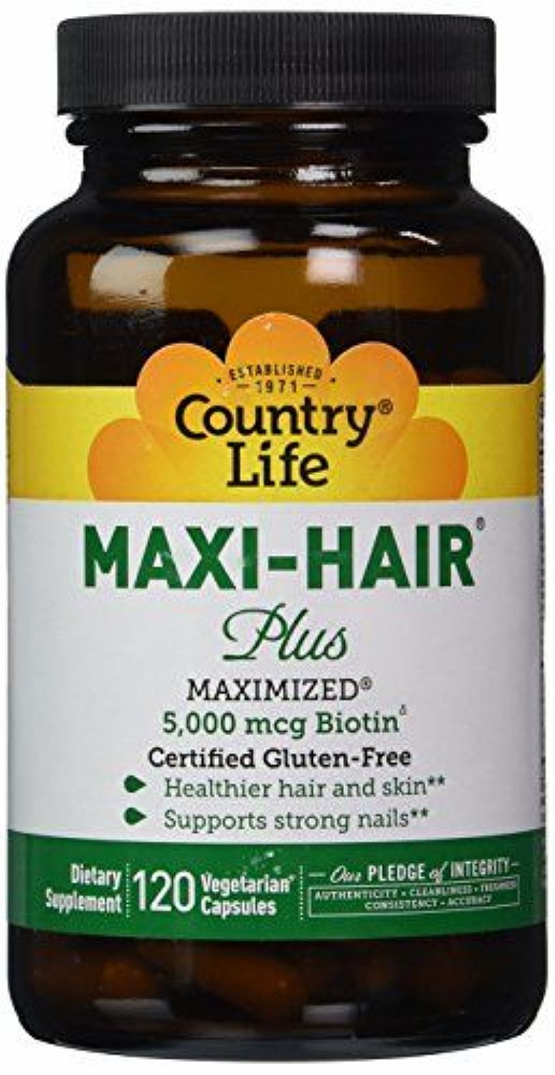 Maxi-hair plus 120 capsulas vegetarianas country life