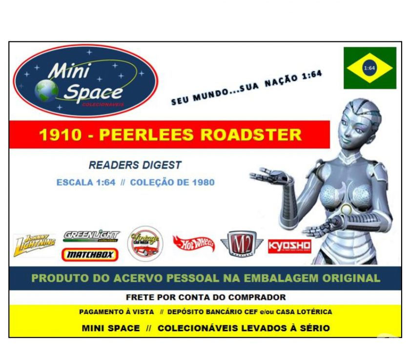 Miniatura 1:64 Peerless  “Calhambeque” da Readers