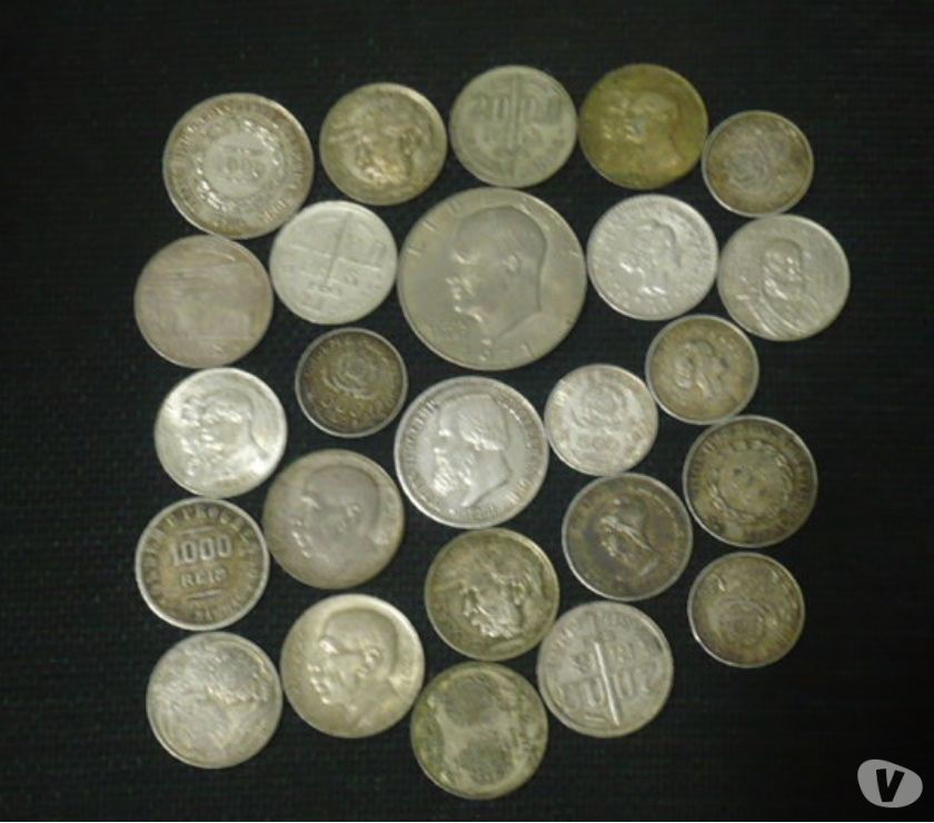 VENDO 1 QUILO D MOEDAS DE PRATA DE  A  R$ Tudo