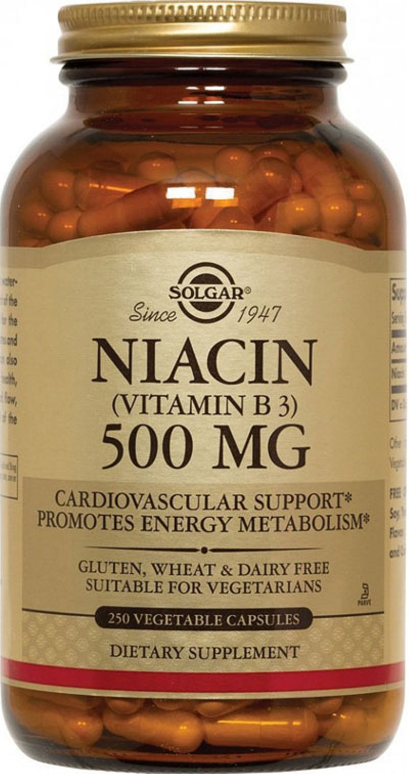 Niacina (vitamina bmg, 250 capsulas vegetarianas,