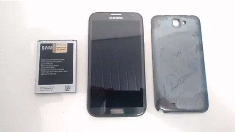 Samsung galaxy note 2 nt - com defeito