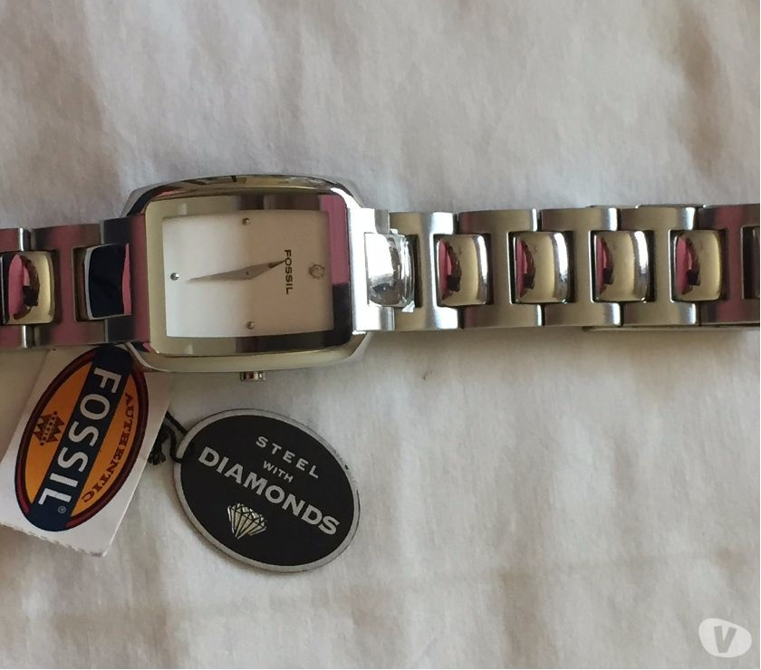 Relógio de Pulso Importado Prateado Marca Fossil Autêntico