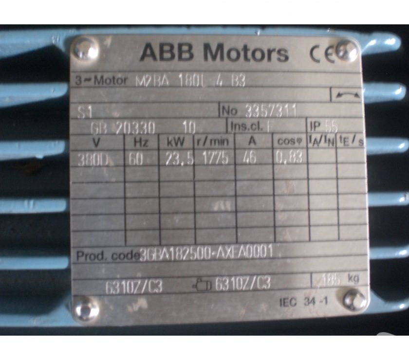 Motor elétrico 32 CV Novo  RPM 380v ABB Motors
