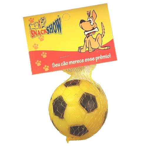 Brinquedo Bola De Futebol Em Vinil Cores Sortidas 7cm