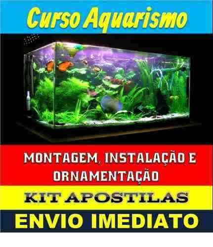 Curso De Aquarismo Kit De Ebooks - Envio Imediato
