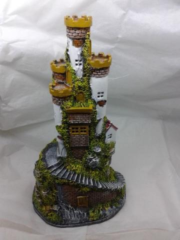 Enfeites de Castelo Inglês e Farol em ruínas