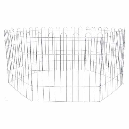 Cercado Canil Grade Cães Cachorro Coelho 6x60x60cm - 2 Unid