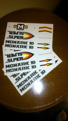 Adesivo Antigo Monark 10 Super (várias Cores)