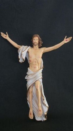 Ca - Cristo Ressucitado Em Resina - 60cm