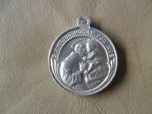 Medalha Sacra Sto Antonio Anjo Da Guarda Frete Gratis Dl06