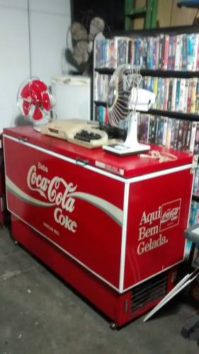 Freezer Antigo Coca Cola Reubly  Sem Restauro