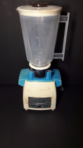Liquidificador Antigo Arno Azul Completo E Funcionando