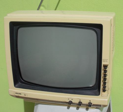 Tv Televisor Televisão Vintage Philips Tx 12 Polegadas