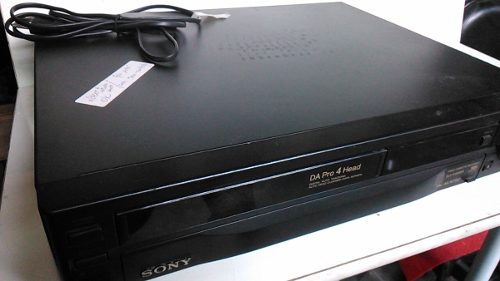 Video Cassete Sony Slv X68br/ 4 Cabeças