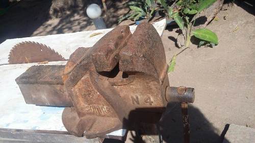 Antigo Torno De Bancada Somar Numero4