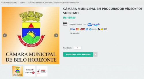 Curso Online Procurador Câmara Municipal De Belo Horizonte