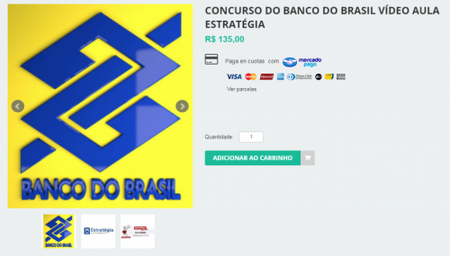 Curso online para o concurso do Banco do Brasil