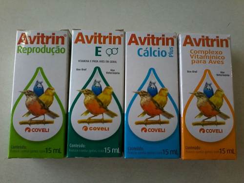 Kit Avitrin Reprodução, E, Cálcio E Complexo Vitamínico