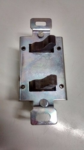 Antigo Interruptor Baquelite 2 Teclas