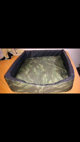 Cama camuflada