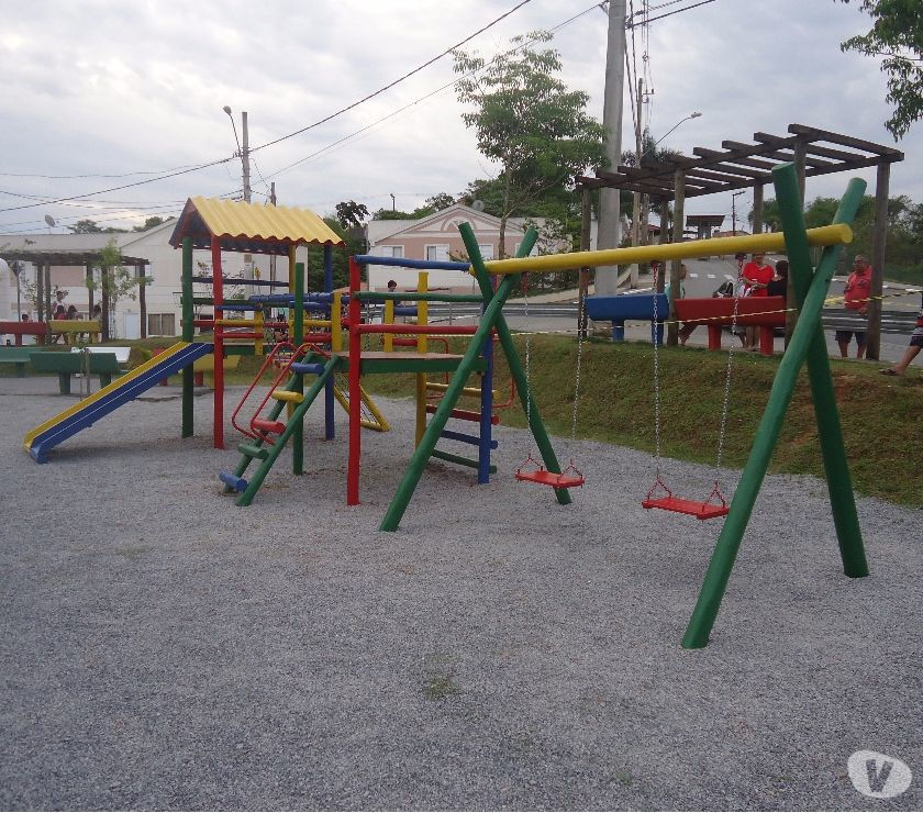 Playground infantil aldeota de eucalipto Tratado R$ 