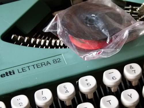 Fita Maquina De Escrever Olivetti Lettera 82 Nova