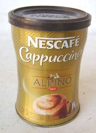 Lata Colecionável Café Nestlé Cappucino