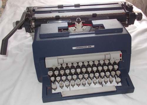Máquina De Escrever Underwood 298 Frete Grátis