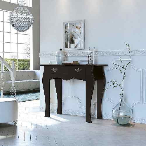 Aparador Melissa Preto Com Brilho Patrimar