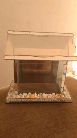 Aquario de casinha em perfeito estado