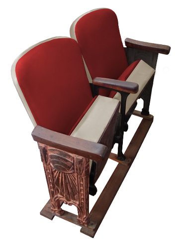 Cadeiras De Cinema (40s) - Estilo Art Déco