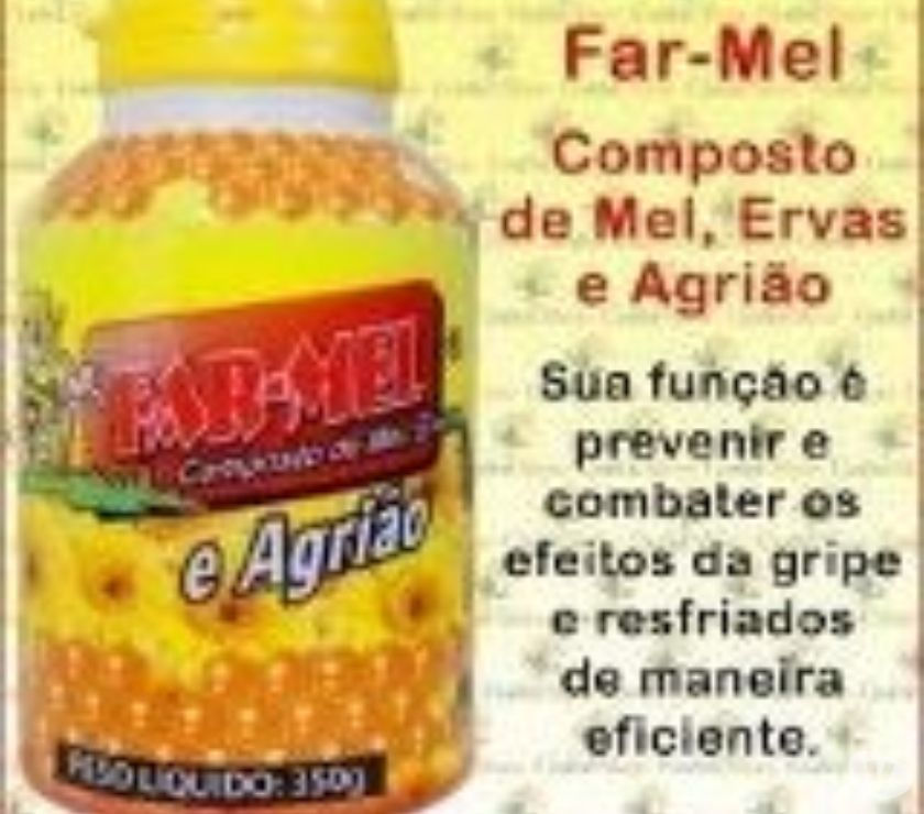 Far-Mel Composto de Mel, Ervas e Agrião 350gr -