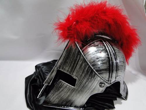 Novo Luxo Show Elmo Capacete Gladiador Romano Espartano