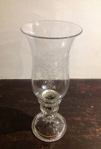 Castiçal De Cristal Bacarat Antigo