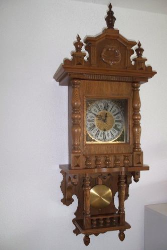 Raríssimo Relógio Germânico Carrilhão - Peça Exclusiva