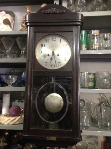 Relógio Antigo Alemão Mais De 100 Anos , Ou Oferta